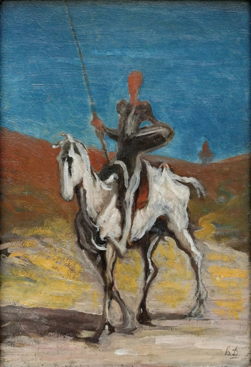 Don Quijote ja Sancho Pansa - Honoré Daumier