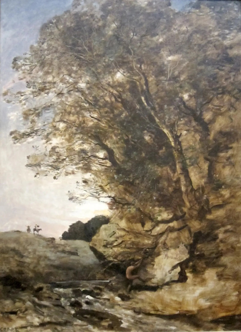 Don Quijote - Jean-Baptiste Camille Corot