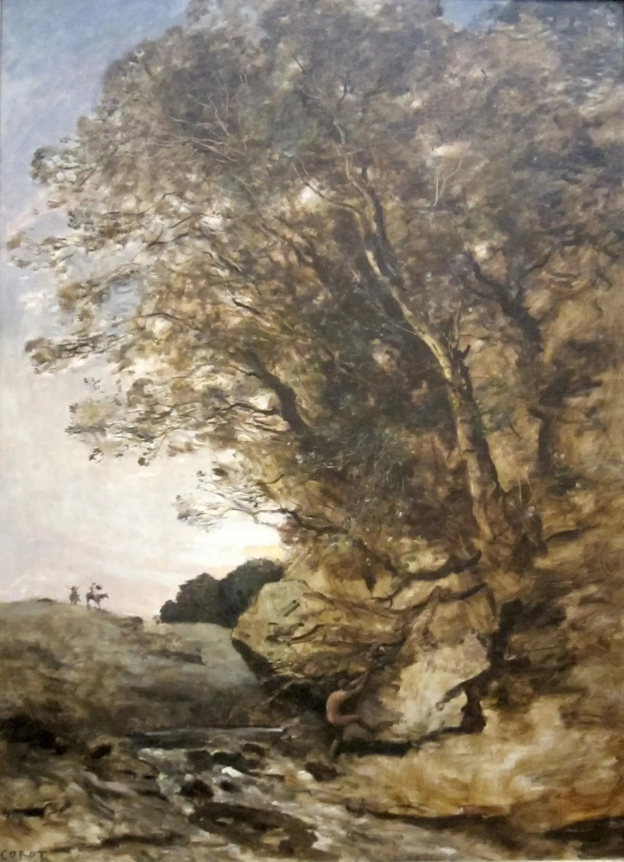 Don Quijote - Jean-Baptiste Camille Corot