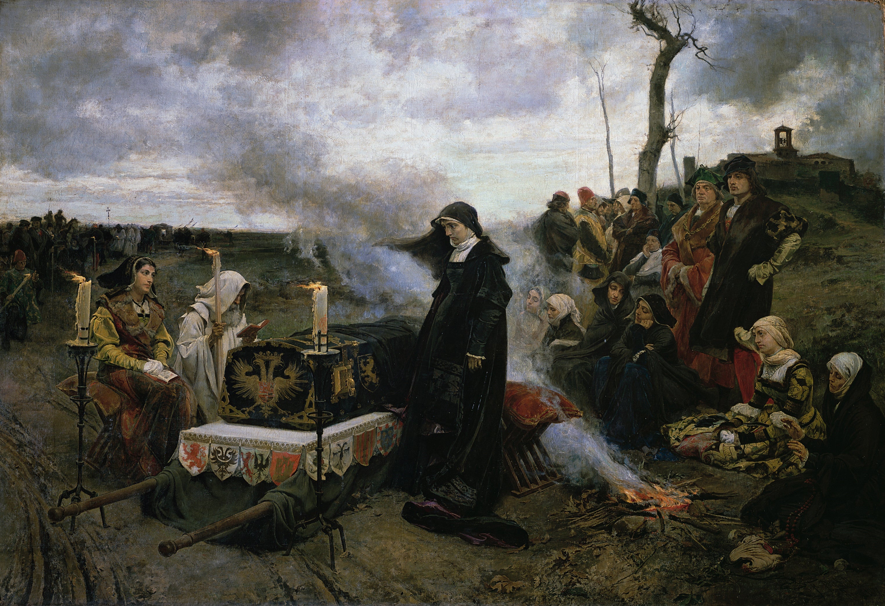 Doña Juana la Loca - Francisco Pradilla y Ortiz