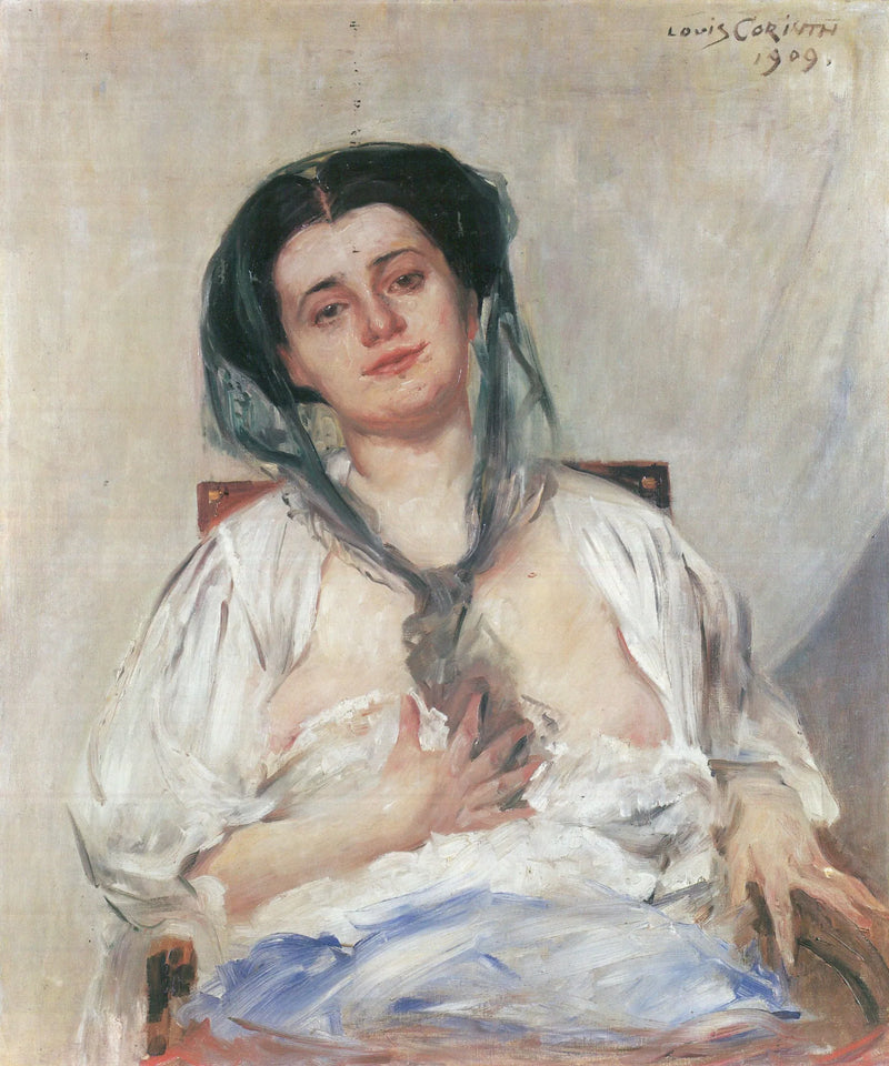 Donna Gravida (Taiteilijan vaimo) - Lovis Corinth