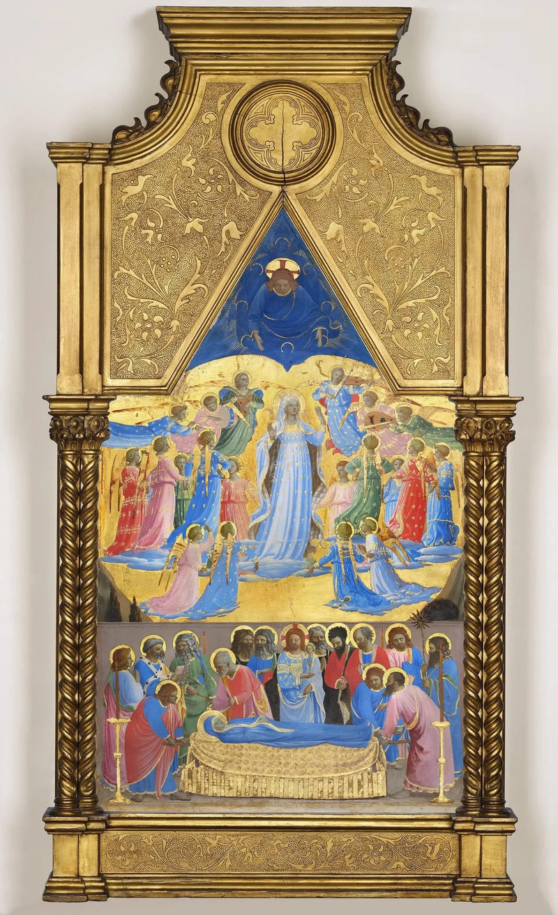 Neitsyt Marian kuolema ja taivaaseenastuminen - Fra Angelico