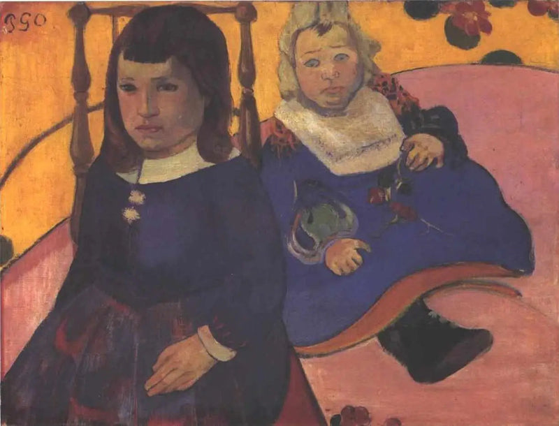 Lasten kaksoisportraietti - Paul Gauguin