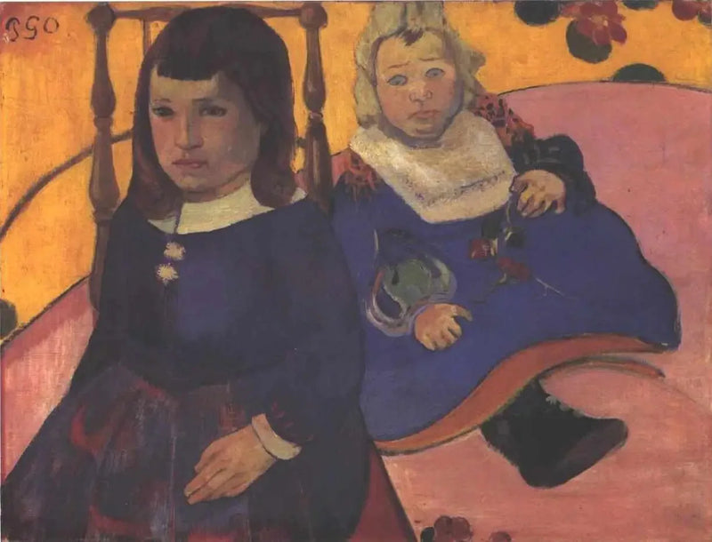 Lasten kaksoisportraietti - Paul Gauguin