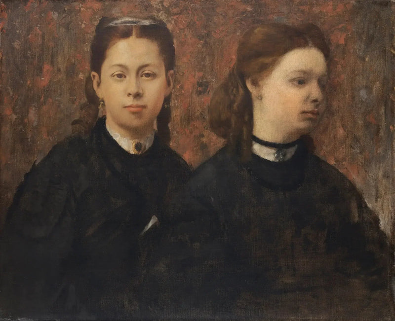 Kaksoisportraietti - Maalarin Serkut - Edgar Degas