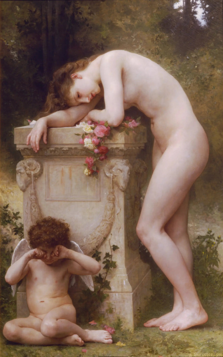 Rakkauden tuska - Bouguereau