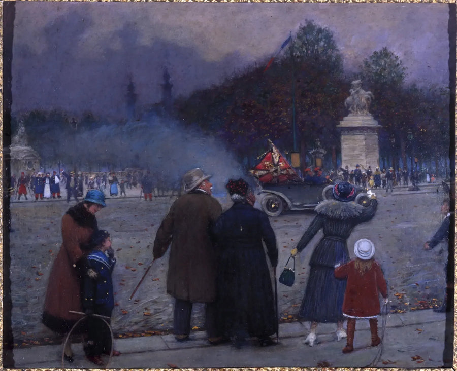 Saksan lippu Invalidesillä - Jean Béroud