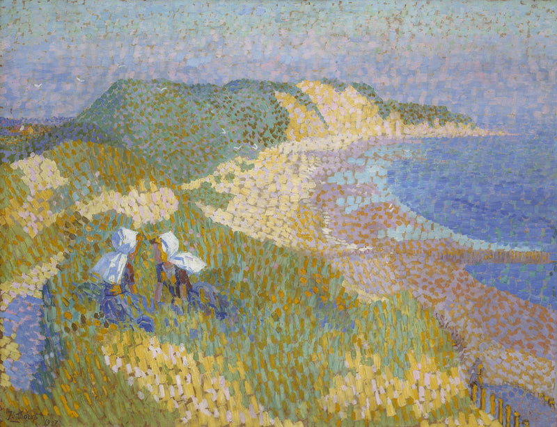 Dyynit ja meri Zoutelandessa - Jan Toorop