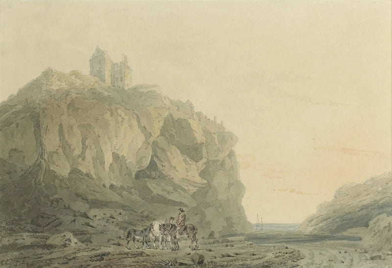 Dunotterin linna, Kincardineshire - J. M. W. Turner