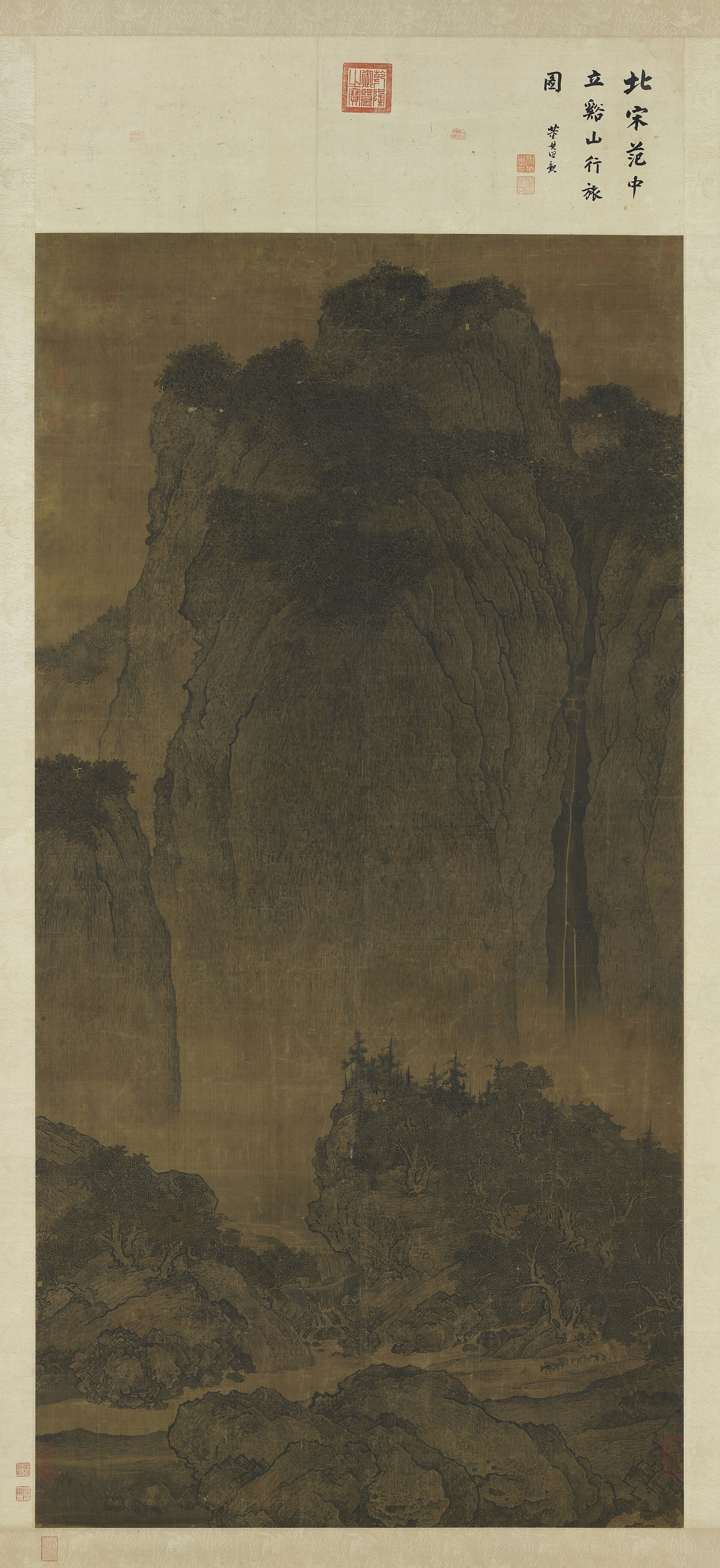 Travelers among Mountains and Streams - Fan Kuan
