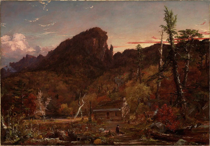 Kotka-kallio, New Hampshire - Jasper Francis Cropsey