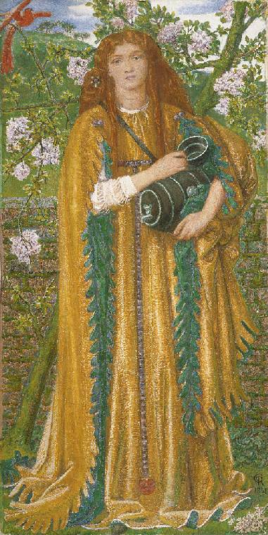Kultainen vesi - Dante Gabriel Rossetti