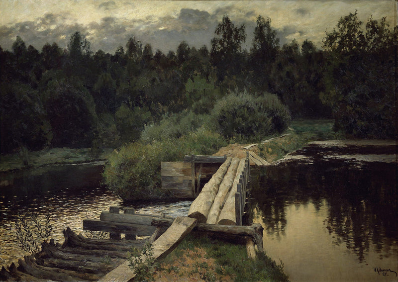 Syvät vedet - Isaac Levitan