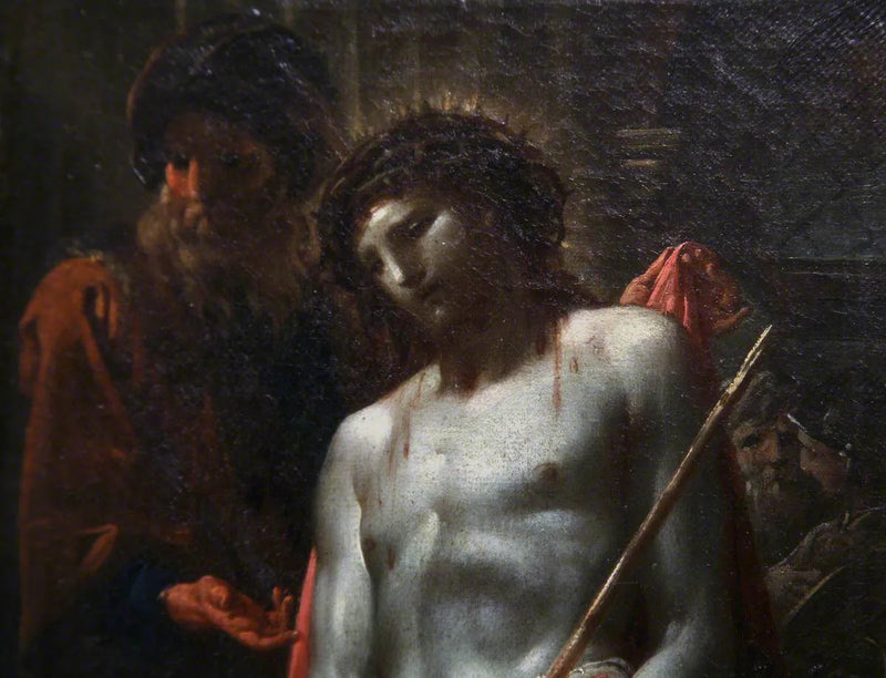 Ecce Homo (yksityiskohta) - Corrado Giaquinto
