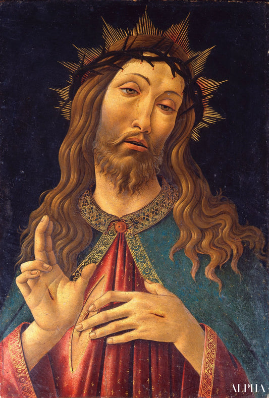 Ecce Homo, ou Le Rédempteur - Sandro Botticelli - Reproductions de tableaux et peintures haut de gamme