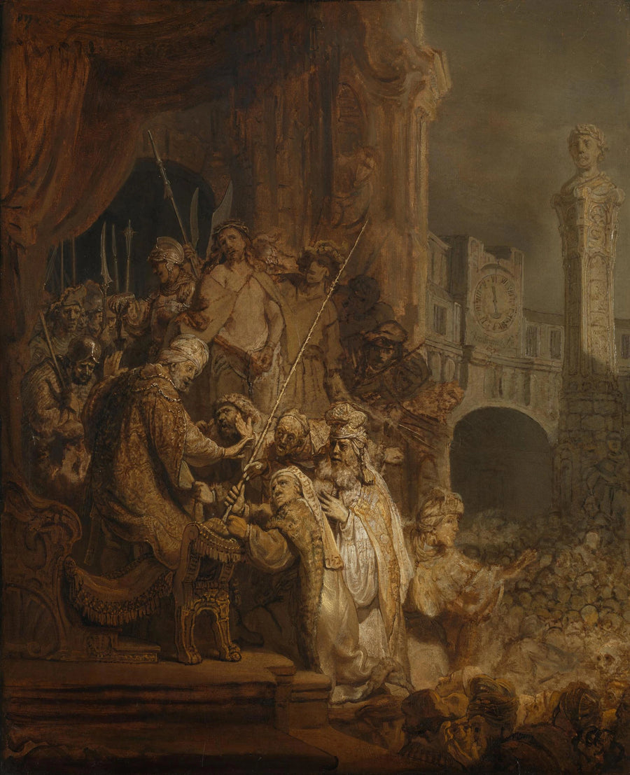 Kristus Pilatuksen edessä (Ecce Homo) - Rembrandt