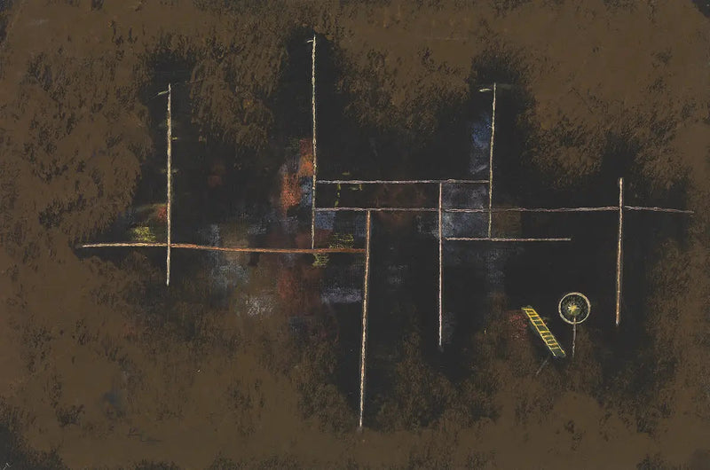 teline uudelle rakennukselle - Paul Klee