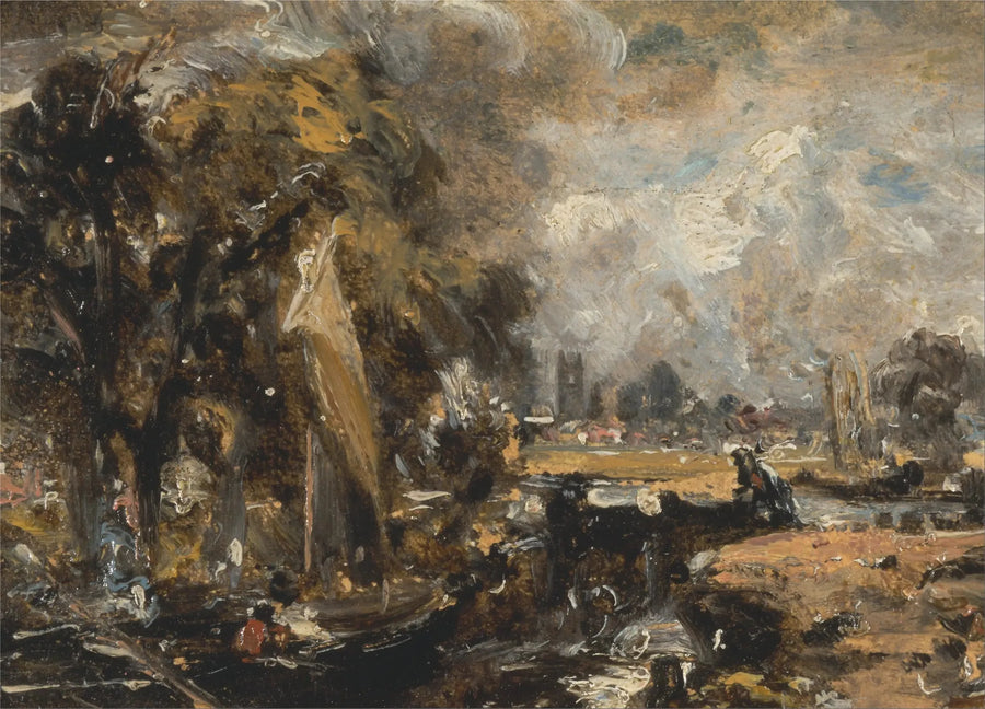 Dedhamin sulku - John Constable