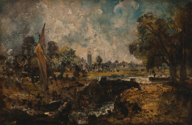 Dedhamin sulku - John Constable