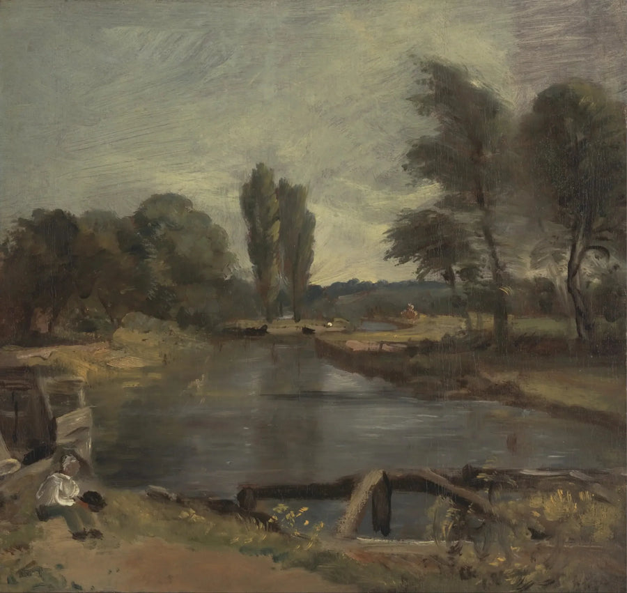 Flatfordin sulku - John Constable
