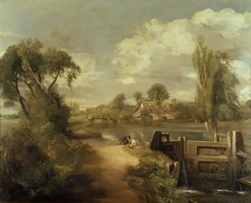 Flatfordin sulku - John Constable