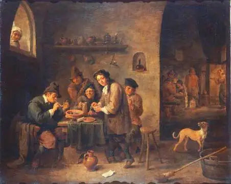 Tupakointikoulu - David Teniers nuorempi