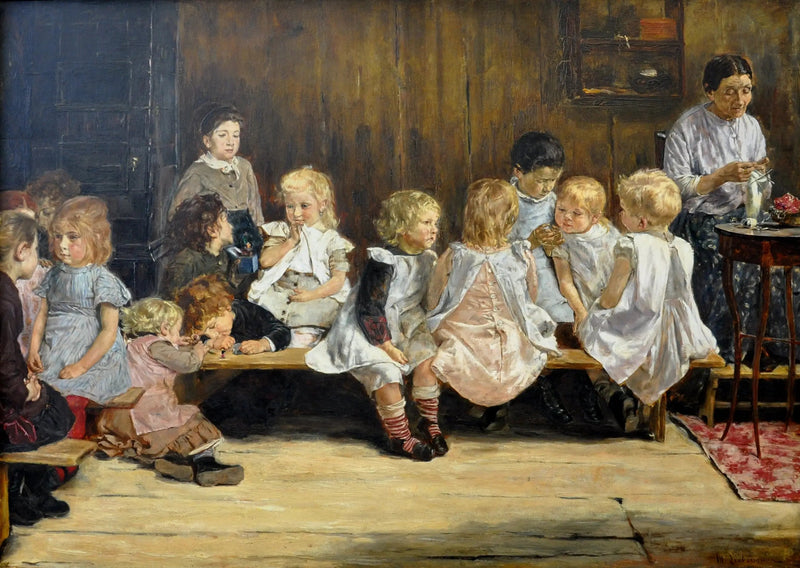 Lastentarha Amsterdamissa - Max Liebermann