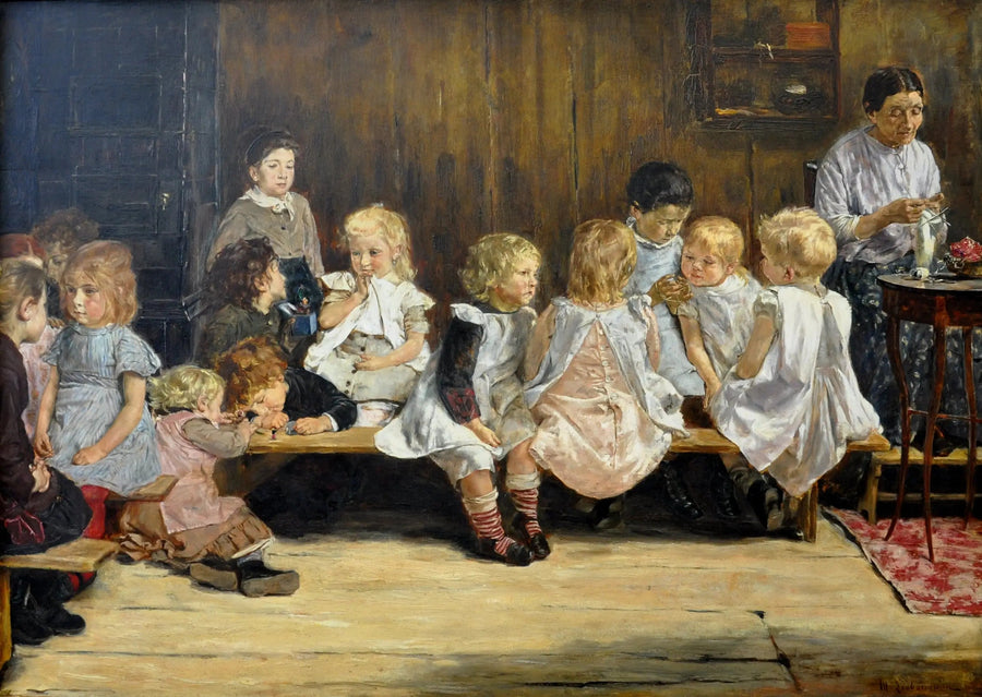 Lastentarha Amsterdamissa - Max Liebermann