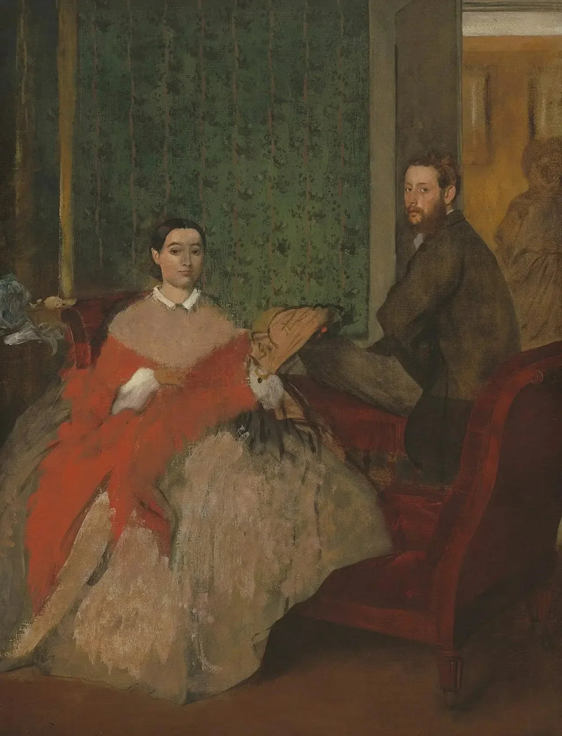 Edmondo ja Thérèse Morbilli - Edgar Degas