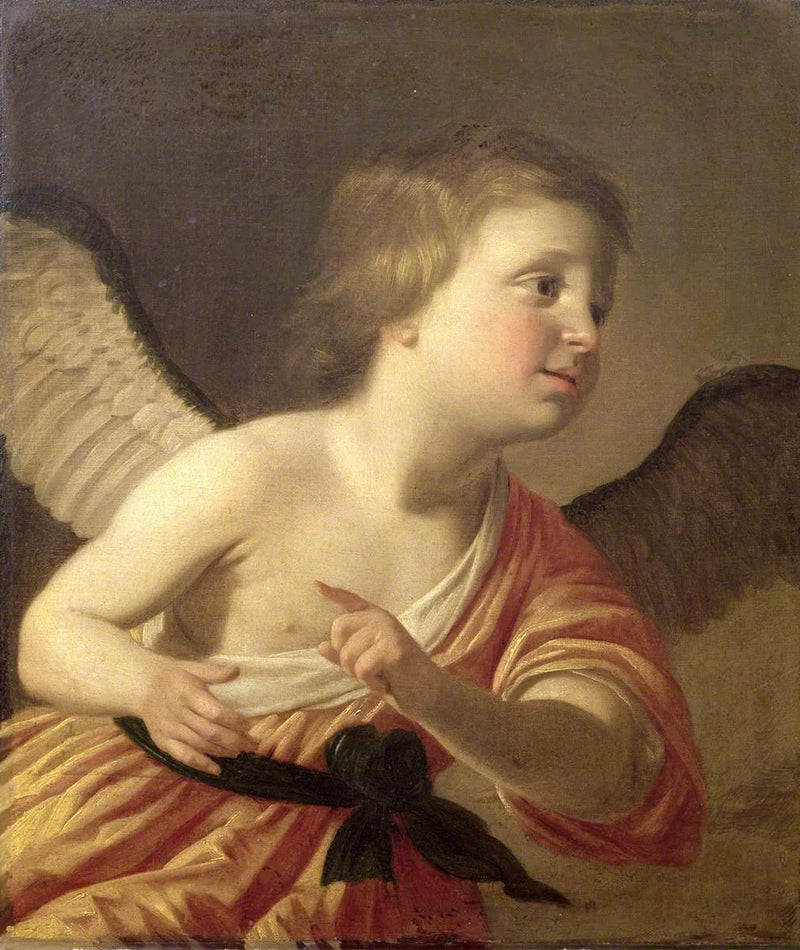 Édouard, palatsin prinssi (1624–1663), kun hän oli lapsi, enkelinä - Gerrit van Honthorst