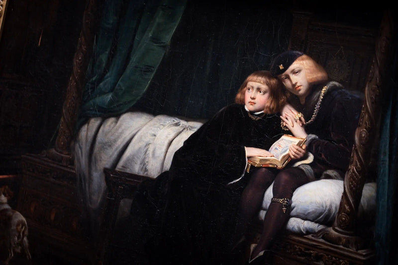 Édouard V ja Yorkin herttua tornissa - Paul Delaroche