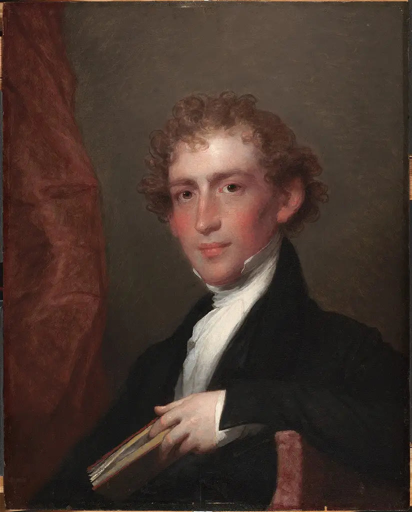 Edward Everett (1794-1865) - Gilbert Stuart image 1 tableau peint à l’huile sur toile