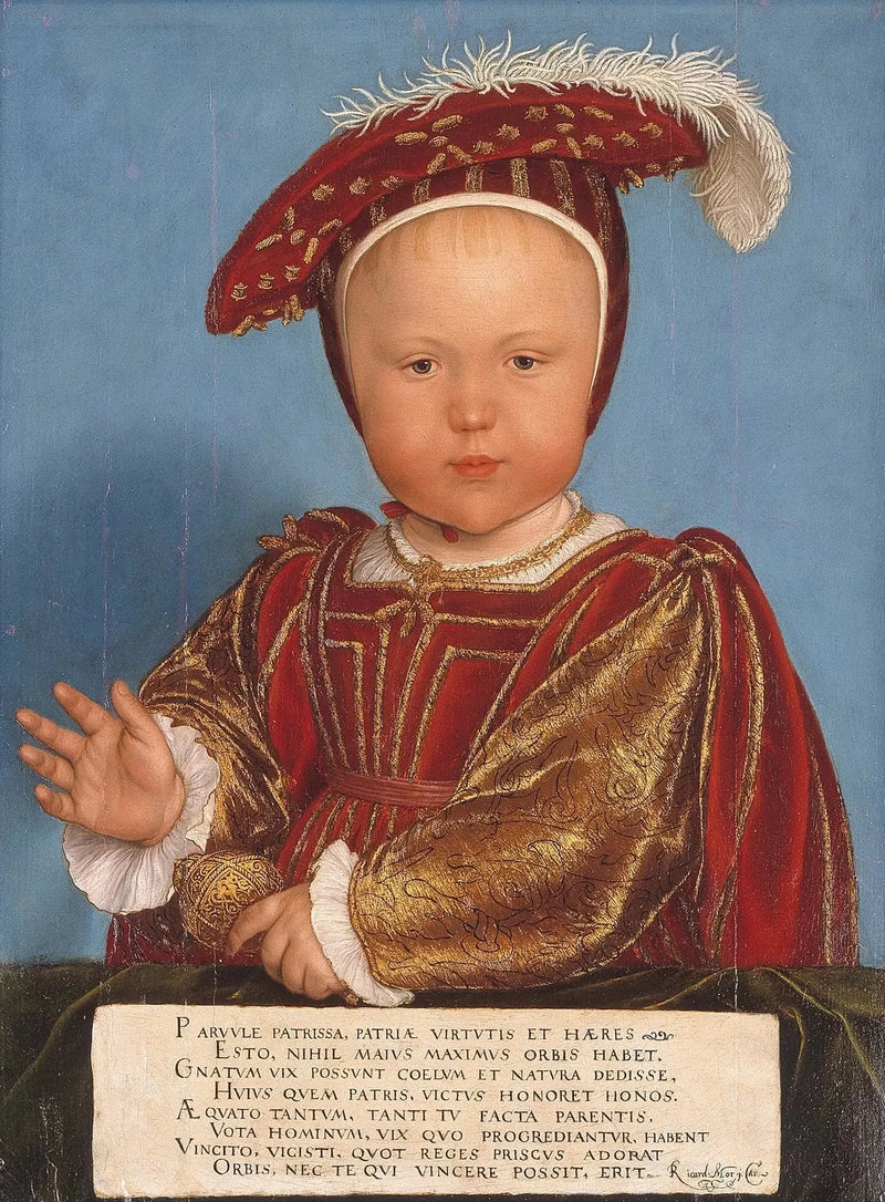 Edward, Walesin prinssi, myöhemmin kuningas Edward VI - Hans Holbein nuorempi