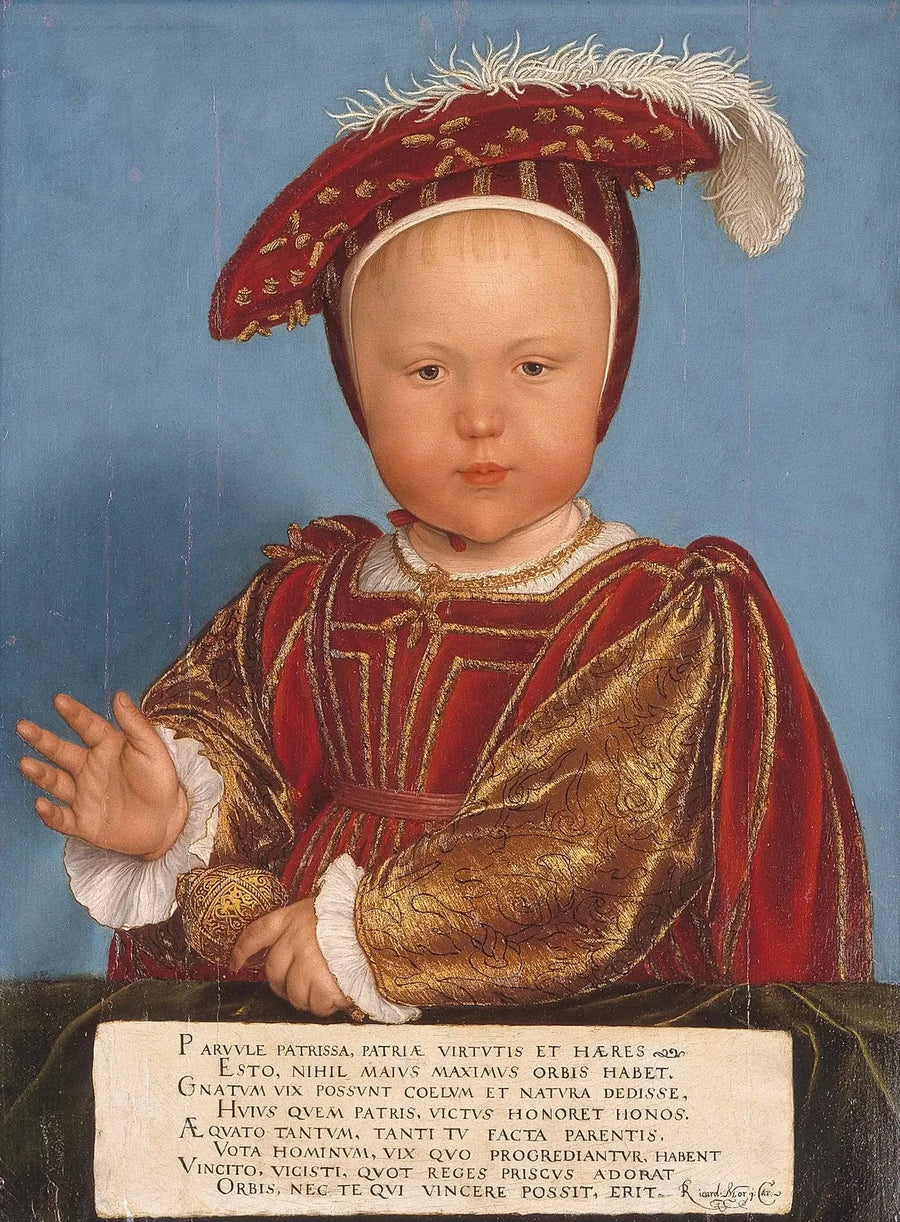 Edward, Walesin prinssi, myöhemmin kuningas Edward VI - Hans Holbein nuorempi