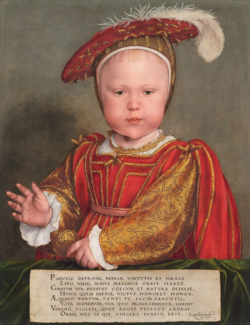 Edvard VI lapsena - Hans Holbein nuorempi