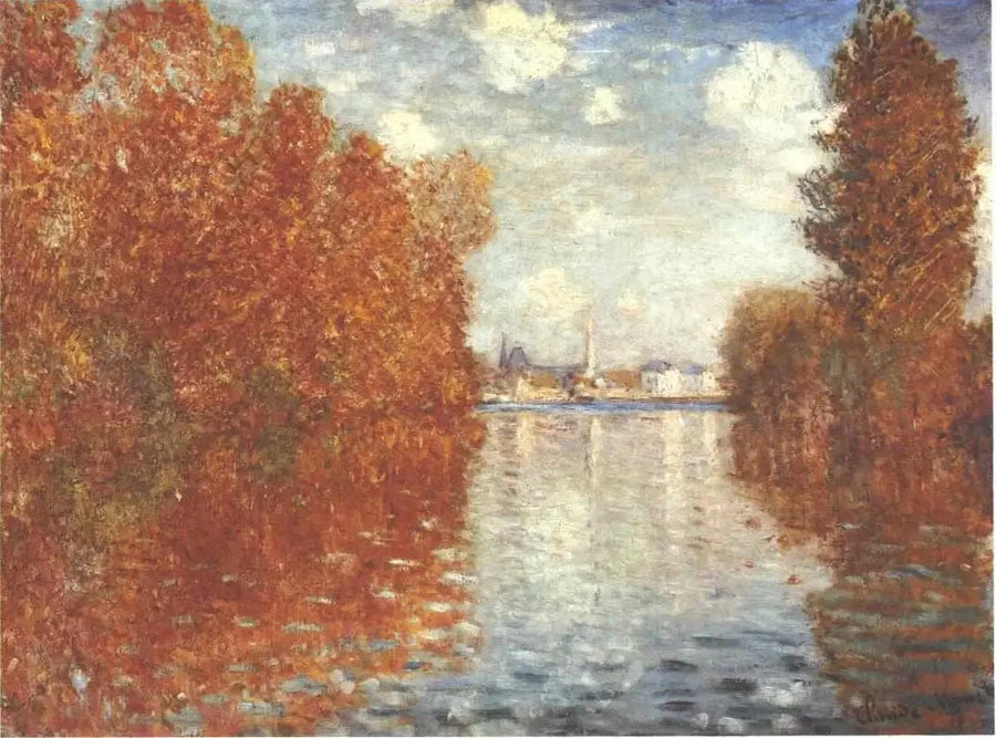 Syksyn vaikutus Argenteuil W290 - Claude Monet