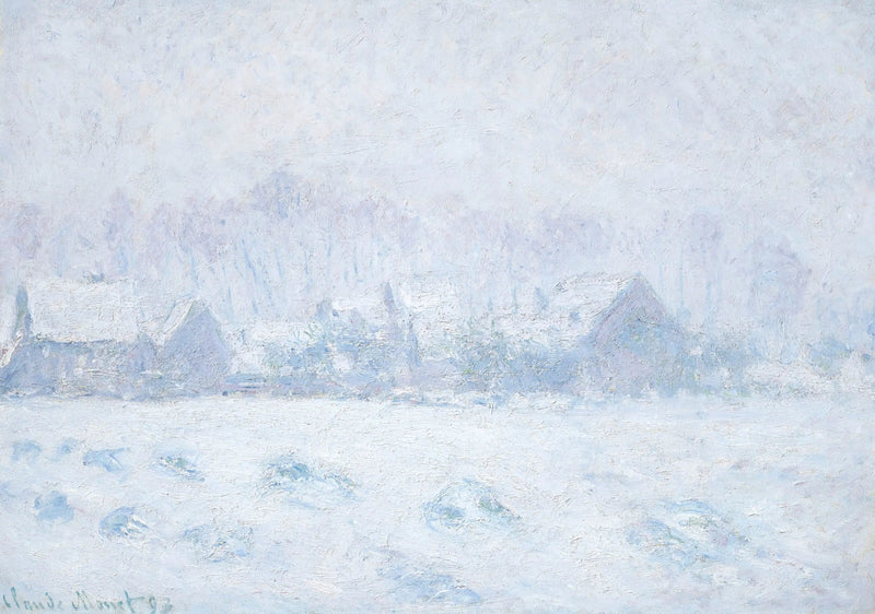 Lumiefekti Givernyssä - Claude Monet