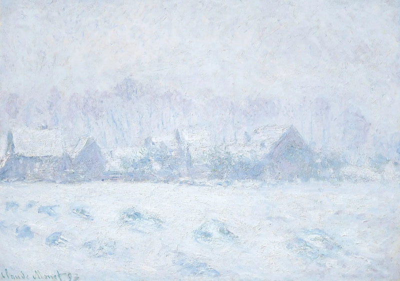 Lumiefekti Givernyssä - Claude Monet