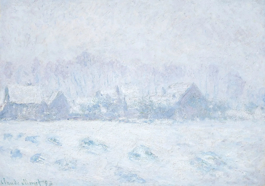 Lumiefekti Givernyssä - Claude Monet