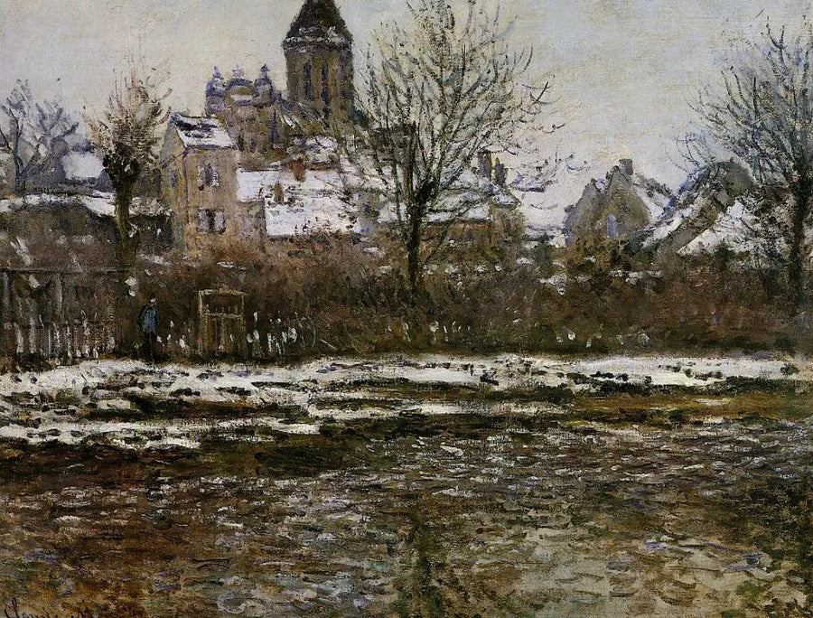 Luminen vaikutelma Vétheuilissa - Claude Monet