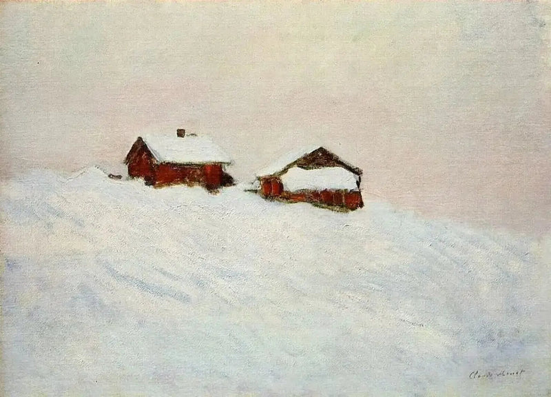 Luminen vaikutelma Vétheuilissa - Claude Monet