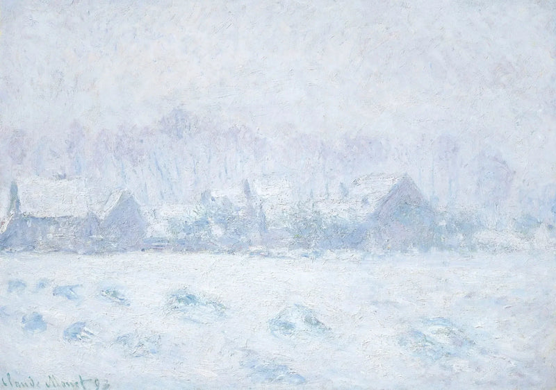 Lumiefekti Giverny W1331:ssä - Claude Monet