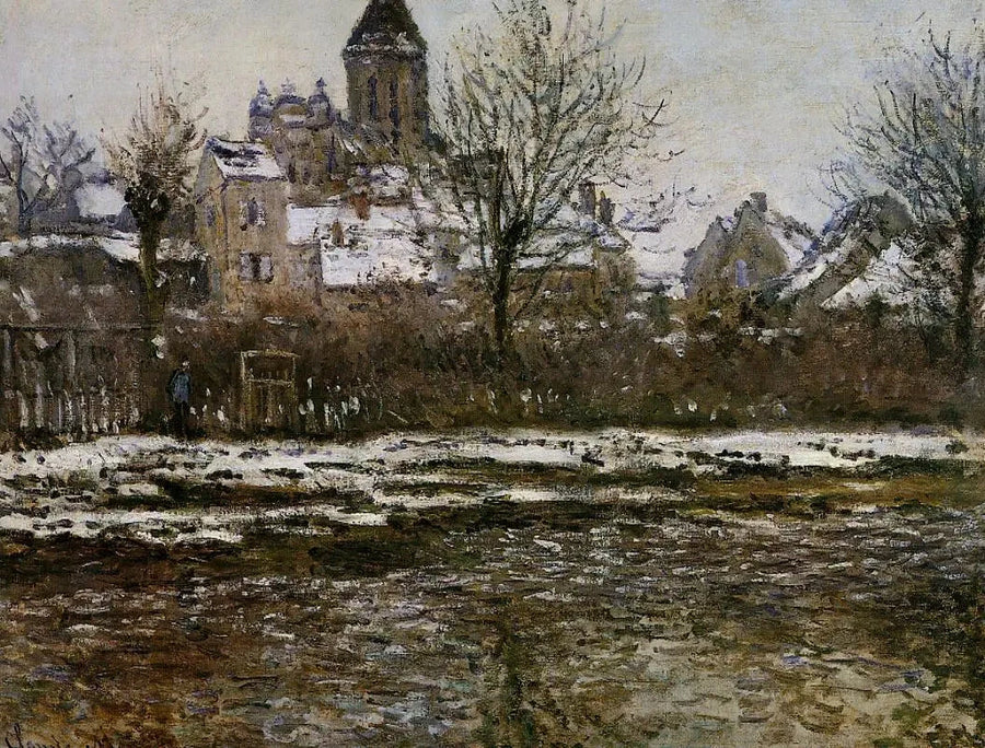 Lumiefekti Vétheuil W506: ssa - Claude Monet