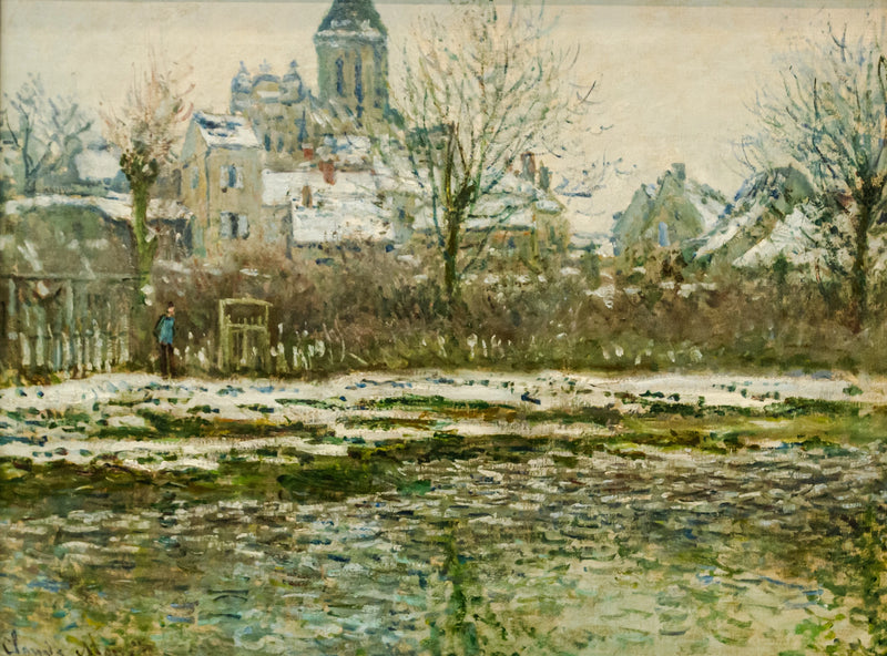 Lumiefekti Vétheuilissa, Orsay W506 - Claude Monet