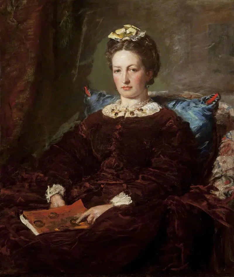 Effie Millais, syntynyt Gray (1828-1897) - John Everett Millais