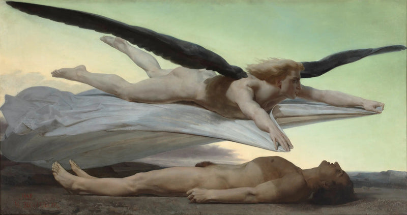 Tasavertaisuus kuoleman edessä - Bouguereau