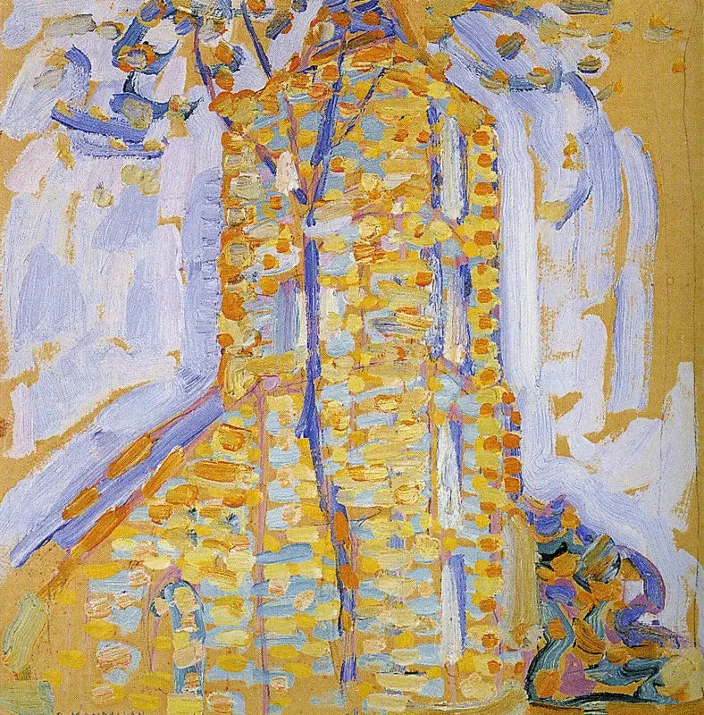 Kirkko Domburgissa - Piet Mondrian