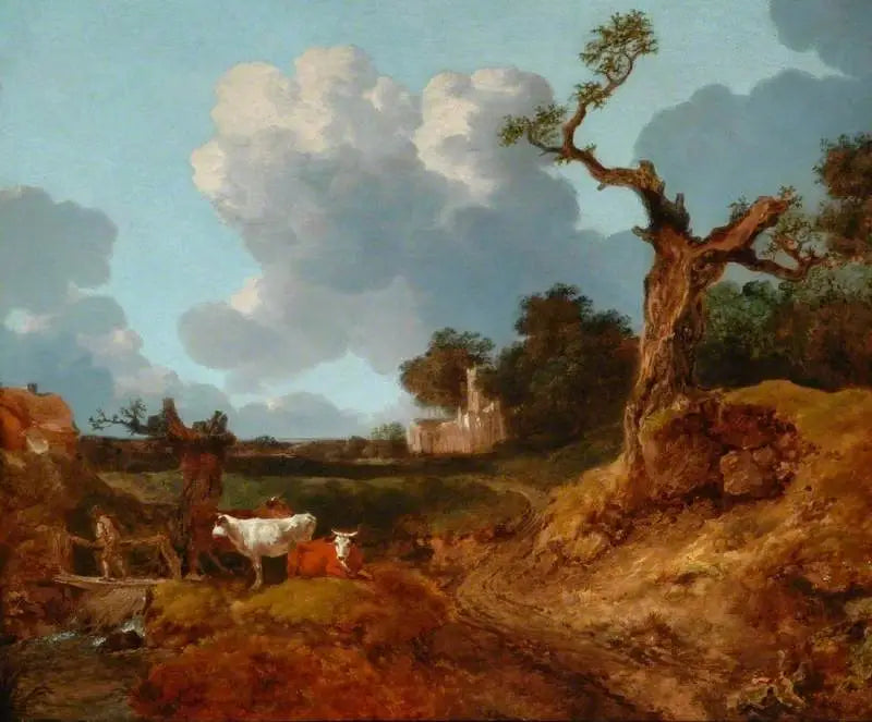 Elmsettin kirkko, Suffolk - Thomas Gainsborough