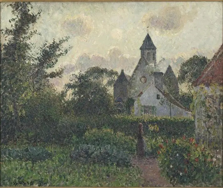 Knocken kirkko - Camille Pissarro