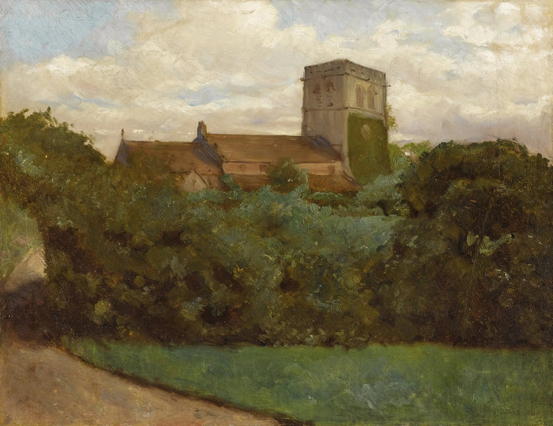 Tottenhamin kirkko, Lontoo, 1869 - Albert Bierstadt
